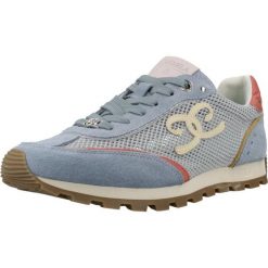 Buty CARMELA 163213C Niebieski. Niebieskie trekkingi Carmela, ze skóry, trekkingowe. Za 369.99 zł.