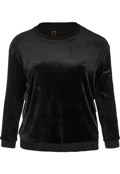 Bluza damska Q Sportswear Cacee. Czarne bluzy ENDURANCE Q, m, bez wzorów, z materiału, bez kaptura. Za 131.50 zł.