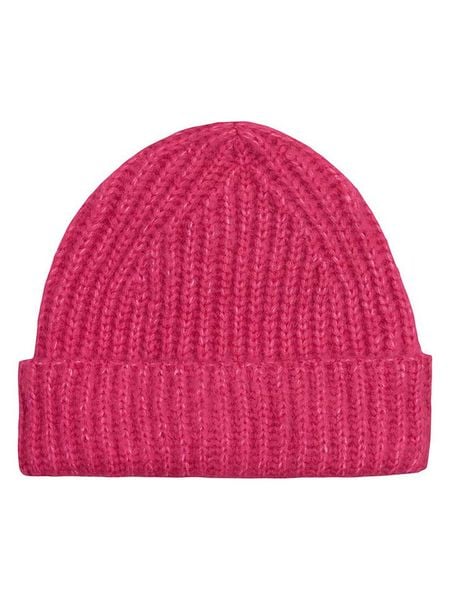 Herrlicher Czapka beanie "Seline" w kolorze różowym rozmiar: onesize. Różowe czapki Herrlicher, bez wzorów, ze splotem. Za 69.99 zł.