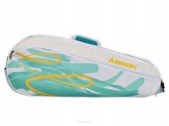 Torba do badmintona Kawasaki K1G00-B8611. Białe torby na ramię Kawasaki, bez wzorów, z materiału, eleganckie, na ramię, bez dodatków. Za 219.00 zł.