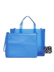 DKNY Torebka Hadlee R51AVC80 Niebieski. Niebieskie torebki klasyczne DKNY, bez wzorów, z tworzywa sztucznego, bez dodatków. Za 239.99 zł.
