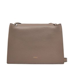Torebka Furla. Szare listonoszki Furla, bez wzorów, bez dodatków. Za 1,149.00 zł.