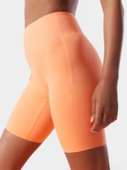 4F Legginsy kolarki treningowe z materiałów z recyklingu damskie 4F x Anna Lewandowska L. Brązowe legginsy 4f, l, bez wzorów, z dzianiny, z podwyższonym stanem. Za 179.99 zł.