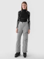 4F Spodnie narciarskie w kolorze szarym rozmiar: XL. Szare spodnie narciarskie 4f, m, bez wzorów, narciarskie, Thinsulate. Za 385.45 zł.