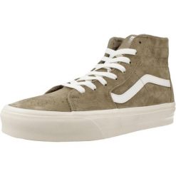 Buty VANS SK8-HI TAPERED PSDE Zielony. Brązowe trekkingi Vans, ze skóry, trekkingowe. Za 357.99 zł.