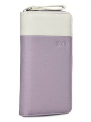 Zwei Portfel w kolorze biało-fioletowym - 11 x 20 x 3 cm rozmiar: onesize. Białe portfele Zwei, bez wzorów, z materiału. Za 136.13 zł.