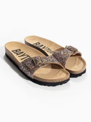 BACKSUN Klapki "Zephyr" ze wzorem rozmiar: 38. Klapki Backsun, bez wzorów, z otwartym noskiem, bez obcasa. Za 159.95 zł.