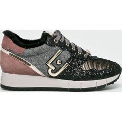 Liu Jo - Buty. Czarne obuwie sportowe Liu Jo, z gumy, bez zapięcia. W wyprzedaży za 449.90 zł.