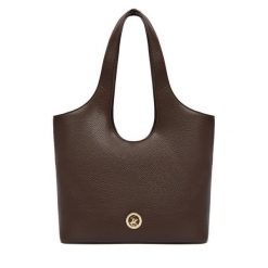 Torebka Beverly Hills Polo Club. Brązowe torebki klasyczne Beverly Hills Polo Club, bez wzorów, bez dodatków. Za 199.99 zł.