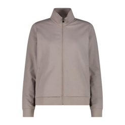 Damska bluza zapinana na zamek CMP. Białe bluzy sportowe CMP, uniwersalny, bez wzorów, z bawełny, bez kaptura. Za 233.00 zł.
