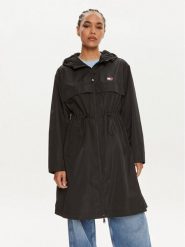 Tommy Jeans Parka Chicago DW0DW18305 Czarny Regular Fit. Czarne parki Tommy Jeans, xl, z jeansu, bez kaptura. Za 679.99 zł.