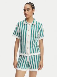 Banana Moon Koszula Avila Bloomday MXN47 Zielony Regular Fit. Zielone koszule Banana Moon, s, bez wzorów, z bawełny, bez kołnierzyka, bez ramiączek. Za 559.99 zł.