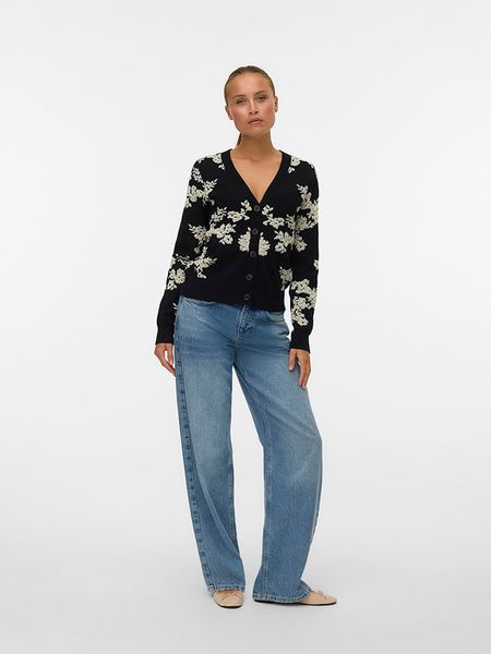 Vero Moda Kardigan w kolorze czarnym rozmiar: L. Czarne kardigany Vero Moda, l, bez wzorów. Za 104.89 zł.