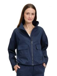 BETTY & CO Kurtka w kolorze granatowym rozmiar: 46. Niebieskie kurtki Betty & Co, bez wzorów, bez kaptura. Za 195.99 zł.