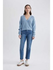 DeFacto Kardigan w kolorze błękitnym rozmiar: M. Niebieskie kardigany DeFacto, m, bez wzorów. Za 86.99 zł.