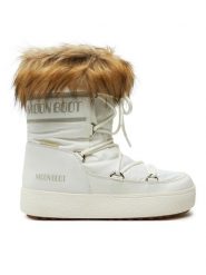Moon Boot Śniegowce Ltrack Monaco Low Wp 80D2450060 Biały. Białe trapery i śniegowce Moon Boot, ze skóry. Za 999.99 zł.
