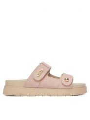 Liu Jo Klapki Penny 902 4A5709 PX002 Różowy. Czerwone klapki Liu Jo, bez wzorów, ze skóry, bez obcasa. Za 489.99 zł.
