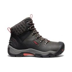 KEEN Buty trekkingowe damskie Revel III black/rose r.37.5. Czarne trekkingi Keen, z gumy, trekkingowe. Za 438.80 zł.