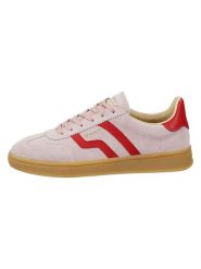 GANT Footwear Skórzane sneakersy "Cuzima" w kolorze czerwono-jasnoróżowym rozmiar: 37. Różowe trampki GANT Footwear, bez wzorów, bez zapięcia. Za 373.30 zł.