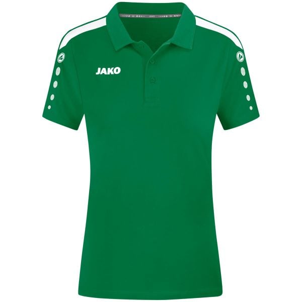 Polo Jako Power. Zielone koszulki polo JAKO, xl, bez wzorów, bez kołnierzyka, bez ramiączek. Za 241.00 zł.