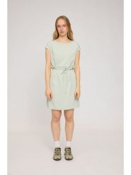 MAZINE Sukienka "Ruth" w kolorze zielonym rozmiar: S. Zielone sukienki MAZINE, na co dzień, s, bez wzorów, z tkaniny, klasyczne, bez kołnierzyka, bez ramiączek, mini, proste. Za 109.00 zł.