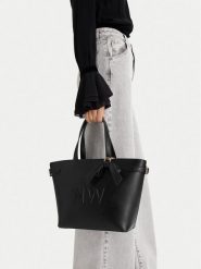 Nine West Torebka EO-Lira-LX20086b Czarny. Czarne torebki klasyczne Nine West, bez wzorów, z materiału, bez dodatków. Za 349.99 zł.