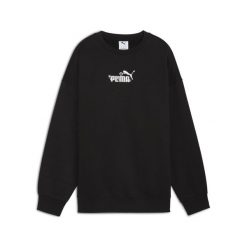 Damska bluza oversize Essentials Nature 2.0 z okrągłym dekoltem PUMA Black. Czarne bluzy Puma, xs, bez wzorów, bez kaptura. Za 229.00 zł.