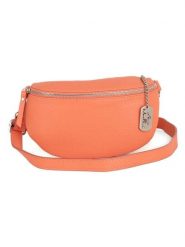 Anna Morellini Skórzana saszetka "Berenice" w kolorze pomarańczowym - 25 x 14 x 1 cm rozmiar: onesize. Pomarańczowe torby na ramię Anna Morellini, bez wzorów, z materiału, sportowe, przez ramię, bez dodatków. Za 173.99 zł.