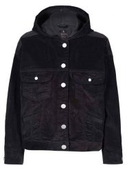 Herrlicher Kurtka sztruksowa w kolorze czarnym rozmiar: S. Czarne kurtki Herrlicher, s, bez wzorów, ze sztruksu, bez kaptura. Za 239.99 zł.