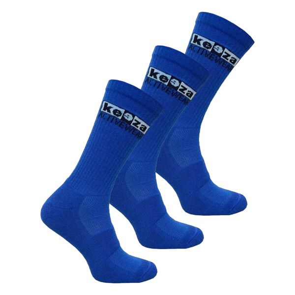Skarpety sportowe Keeza 3 pary. Niebieskie skarpety KEEZA, bez wzorów. Za 42.00 zł.