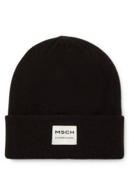 Msch Copenhagen czapka wełniana MSCHMojo Kobiety Wełna czarny, ONE SIZE. Czarne czapki MSCH Copenhagen, bez wzorów, z dzianiny. Za 89.95 zł.
