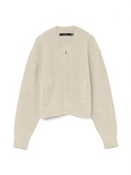 Vero Moda Kardigan w kolorze beżowym rozmiar: M. Brązowe kardigany Vero Moda, m, bez wzorów, z wełny. Za 149.31 zł.