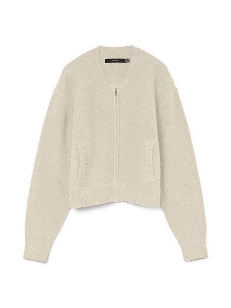 Vero Moda Kardigan w kolorze beżowym rozmiar: XS. Brązowe kardigany Vero Moda, xs, bez wzorów, z wełny. Za 86.78 zł.