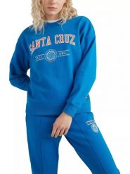 Bluza damska O'Neill Surf State Crew. Niebieskie bluzy O'Neill, s, bez wzorów, z bawełny, bez kaptura. Za 259.00 zł.