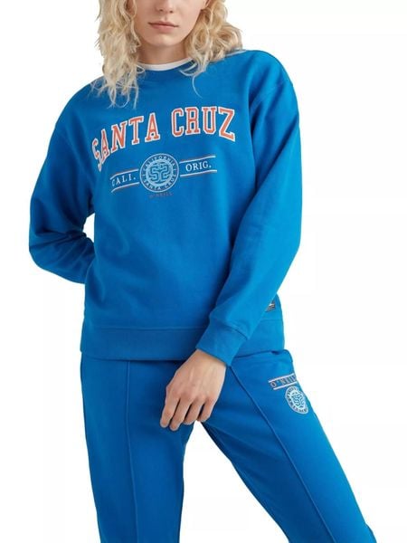 Bluza damska O'Neill Surf State Crew. Niebieskie bluzy O'Neill, s, bez wzorów, z bawełny, bez kaptura. Za 259.00 zł.