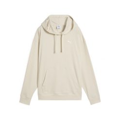 Damska wygodna prążkowana bluza z kapturem ESS ELEVATED PUMA Alpine Snow White. Białe bluzy Puma, m, bez wzorów, prążkowane, z kapturem. W wyprzedaży za 174.00 zł.