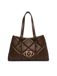 LOVE MOSCHINO Torebka JC4033PP1PLC0300 Brązowy. Brązowe shopper Love Moschino, bez wzorów, ze skóry, bez dodatków. Za 1,099.00 zł.
