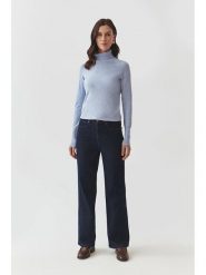 TATUUM Golf w kolorze błękitnym rozmiar: XS. Niebieskie golfy Tatuum, xs, bez wzorów, ze splotem, bez ramiączek. Za 69.91 zł.