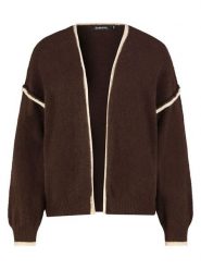 Sublevel Kardigan w kolorze brązowym rozmiar: M/L. Brązowe kardigany Sublevel, l, bez wzorów. Za 130.99 zł.