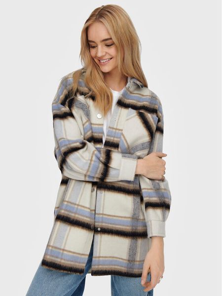 ONLY Kurtka przejściowa Masha 15259090 Beżowy Relaxed Fit. Brązowe kurtki Only, l, bez wzorów, z syntetyku, bez kaptura. Za 269.99 zł.