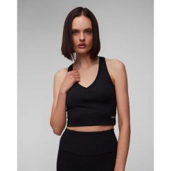 Top sportowy Casall Sharp Back damski trening fitness szybkoschnący. Czarne koszulki sportowe Casall, bez wzorów, bez ramiączek, na fitness i siłownię. Za 229.99 zł.