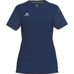 T-shirt Erima T&f Wings Function w kolorze niebieskim. Niebieskie t-shirty Erima, bez wzorów, z materiału, bez kołnierzyka, bez ramiączek. Za 216.50 zł.