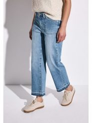 Street One Dżinsy - Comfort fit - w kolorze niebieskim rozmiar: W31/L28. Niebieskie jeansy Street One, l, z aplikacjami. Za 193.24 zł.