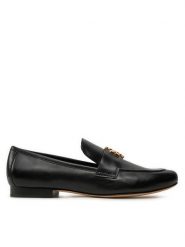 Tory Burch Lordsy Eleanor Loafer 158204 Czarny. Czarne lordsy Tory Burch, bez wzorów, ze skóry, bez obcasa, bez zapięcia. Za 1,019.00 zł.