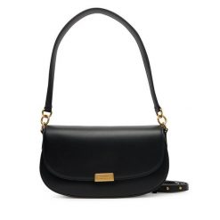Torebka Tommy Hilfiger. Czarne torebki klasyczne TOMMY HILFIGER, bez wzorów, bez dodatków. Za 1,099.00 zł.