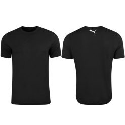 Koszulka damska T-shirt sportowy Puma blank base. Czarne koszulki sportowe Puma, bez wzorów, bez ramiączek. Za 39.00 zł.
