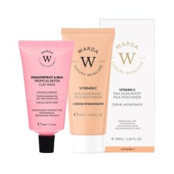 WARDA LUXURY SKINCARE Witamina C + Maska Maseczki nawilżające 1 ct Damski. Odżywki do włosów WARDA LUXURY SKINCARE. Za 127.19 zł.