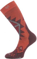 Skarpety Trekkingowe Lasting WLN 85% Merino Wool Pomarańczowy (210) L (42-45). Brązowe skarpety LASTING, bez wzorów, z dzianiny. Za 68.00 zł.