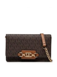 MICHAEL Michael Kors Torebka Heather 32F2G7HC1B Brązowy. Brązowe torebki klasyczne MICHAEL Michael Kors, bez wzorów, ze skóry, bez dodatków. Za 529.99 zł.