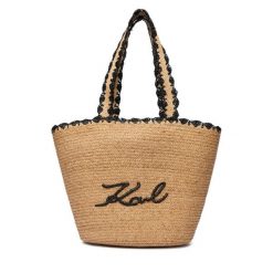 Torebka KARL LAGERFELD. Brązowe torebki klasyczne KARL LAGERFELD, bez wzorów, bez dodatków. Za 849.99 zł.